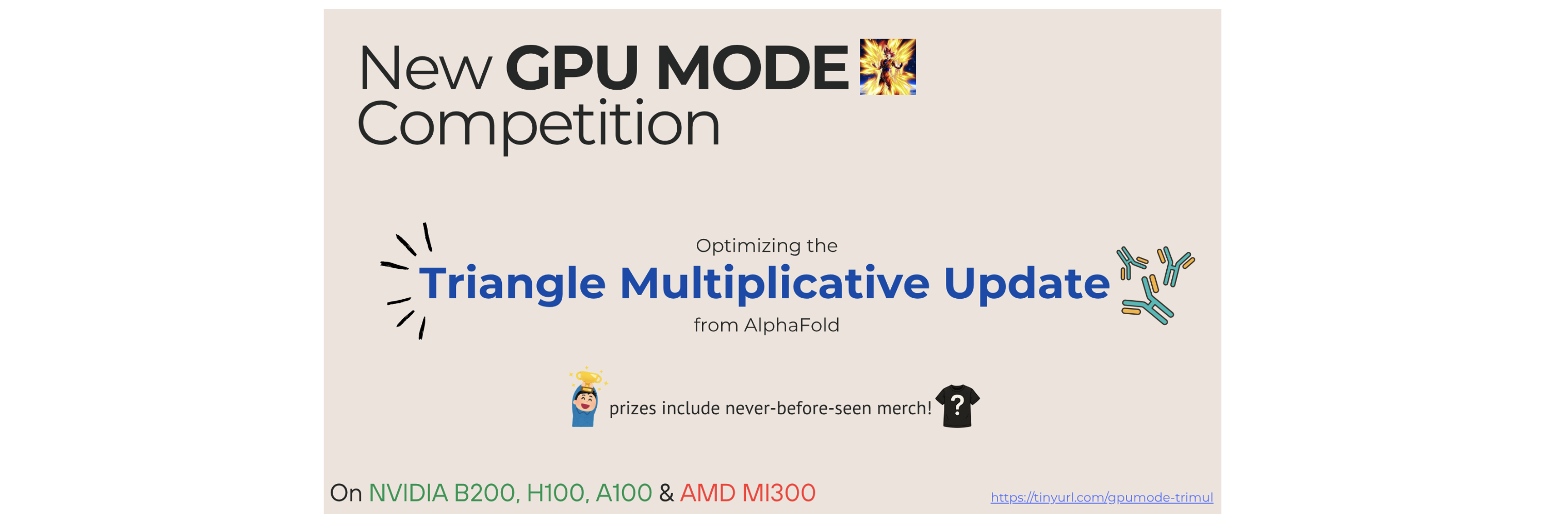 New competition problem: Triangle Multiplicative Update